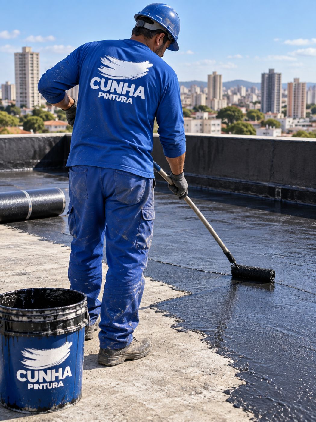 Impermeabilização de laje de cobertura